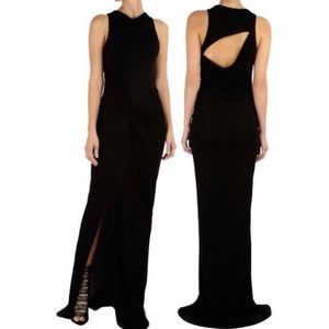 Helmut Lang Black Maxi Dress